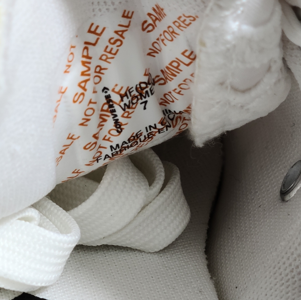 Converse Chuck Taylor All Star Lift Platform White Women 7 NWOB - Picture 6 of 6